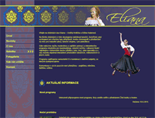 Tablet Screenshot of eliana.cz